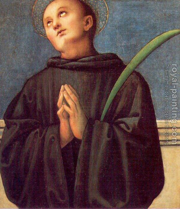 Pietro Perugino : Saint Placidus Pietro Perugino : Saint Placidus